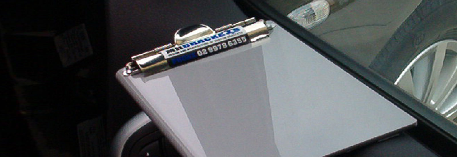 Door Mounted Notepad Holders